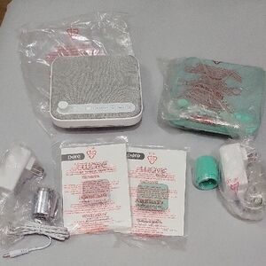Portable White and Mint Green Personal White Noise Machine(s)